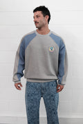 Abrand Jeans Rc Dawn Patrol Crew in GREY MARLE