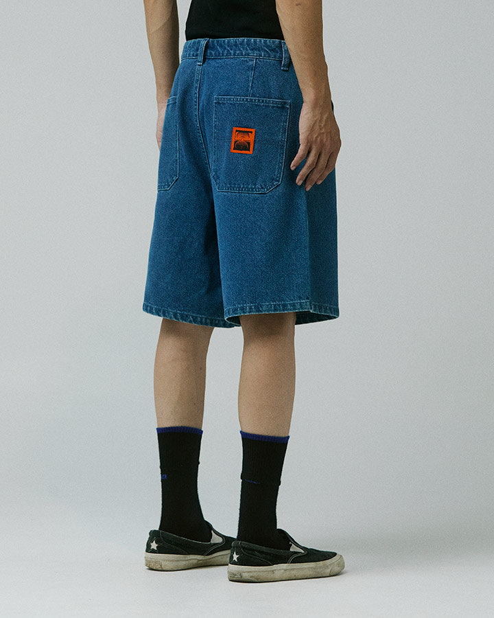 Former Reynolds 21" Denim Walkshort in WORN BLUE