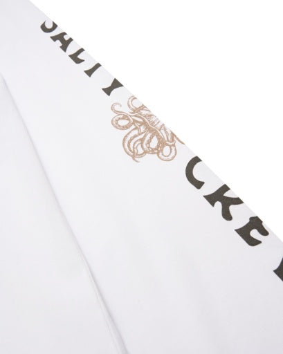 Salty Crew Tentacles Ls Tee in WHITE