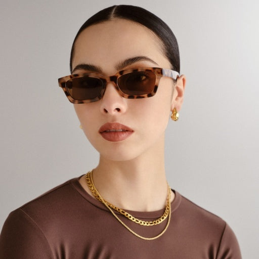 Le Specs Sculptor in COOKIE TORT