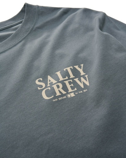 Salty Crew Yellowfin Ls Tee in STORM