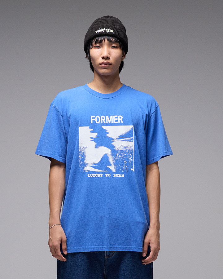 Former Shunning T-Shirt in WASHED COBALT