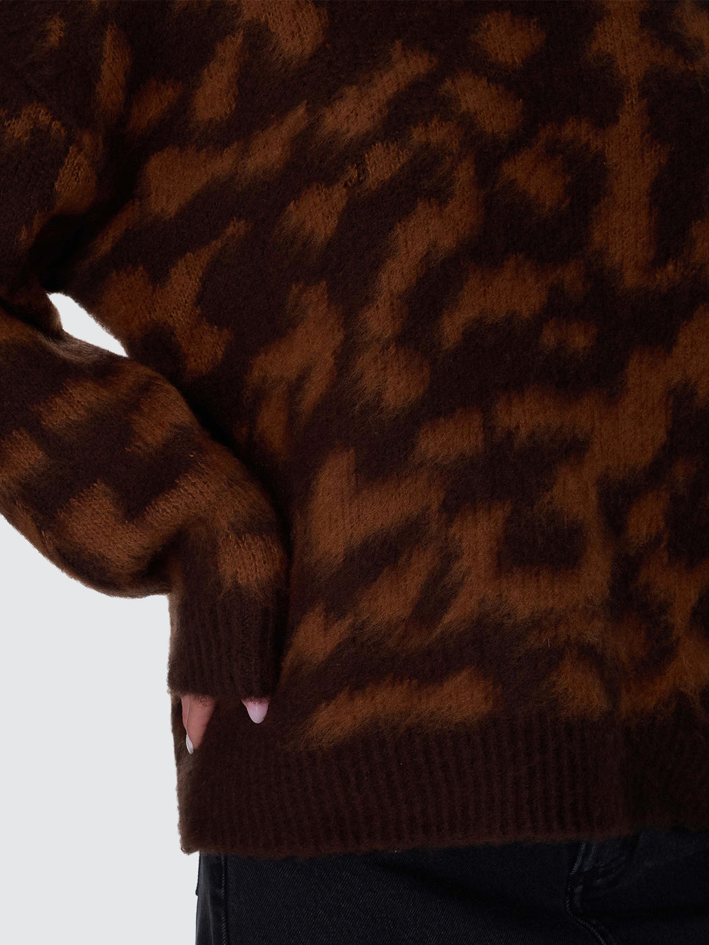 Thrills Co Smokeform Knit Sweater - Burnished Gold in Burnished Gold