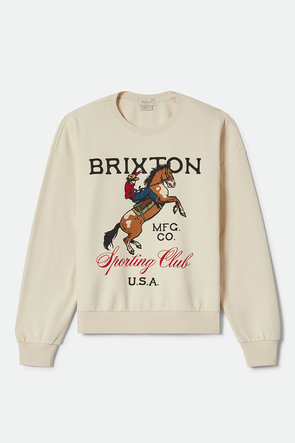 Brixton Sporting Club Crew in WHITECAP