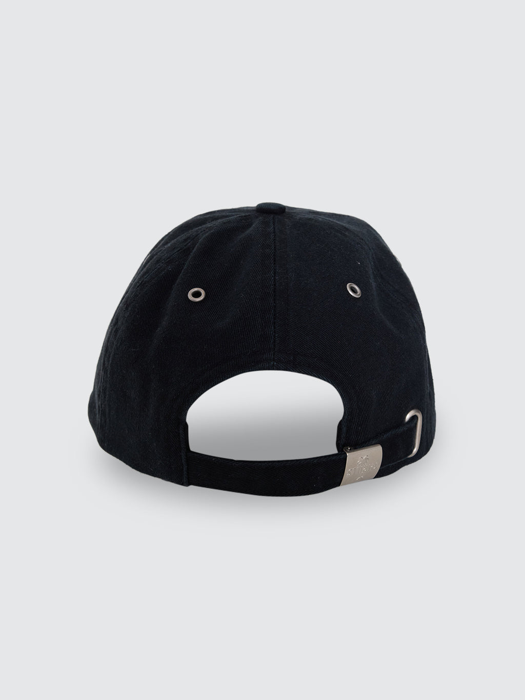 Thrills Co Staggered 6 Panel Cap - Black in Black