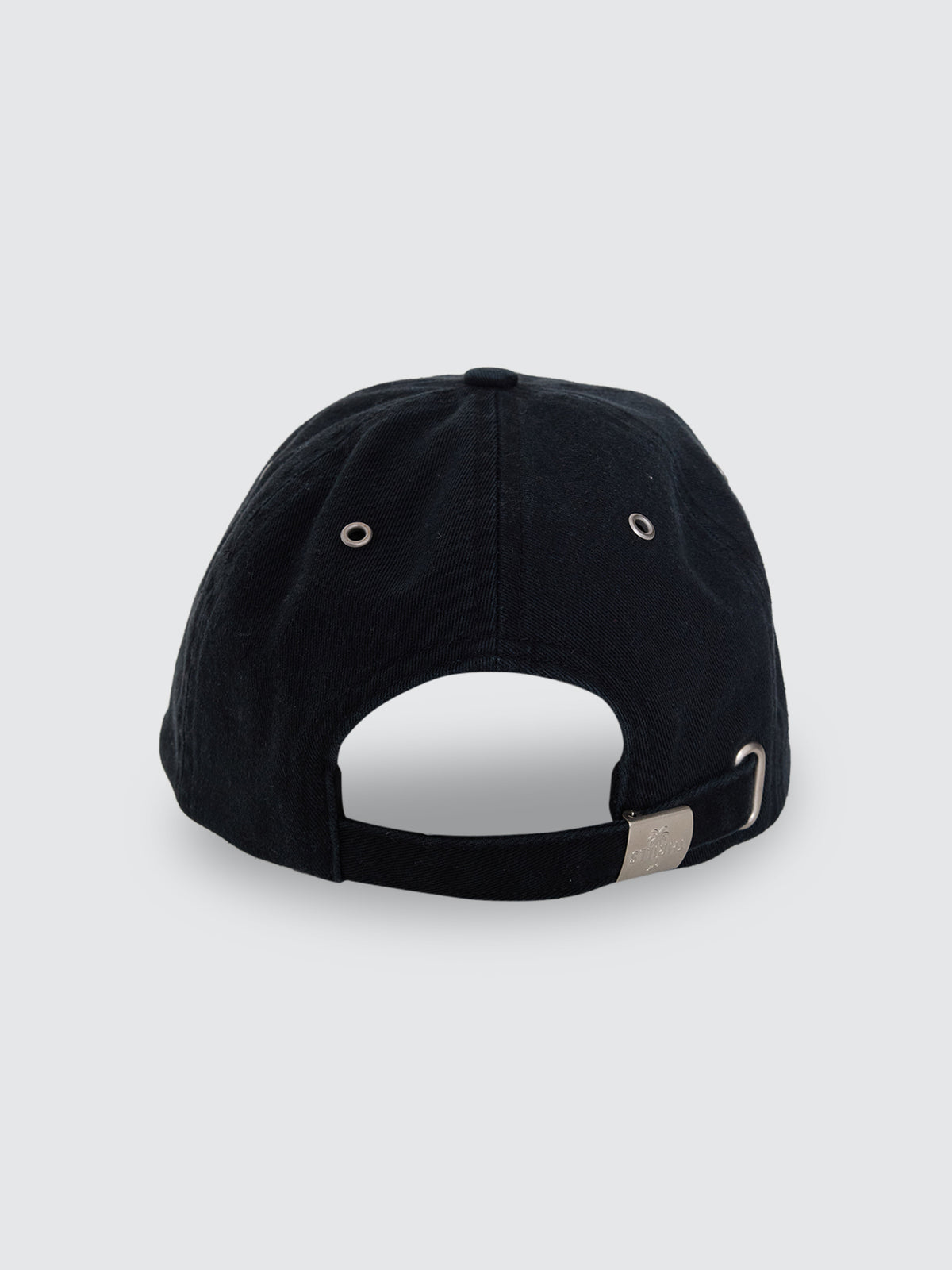 Thrills Co Staggered 6 Panel Cap - Black in Black