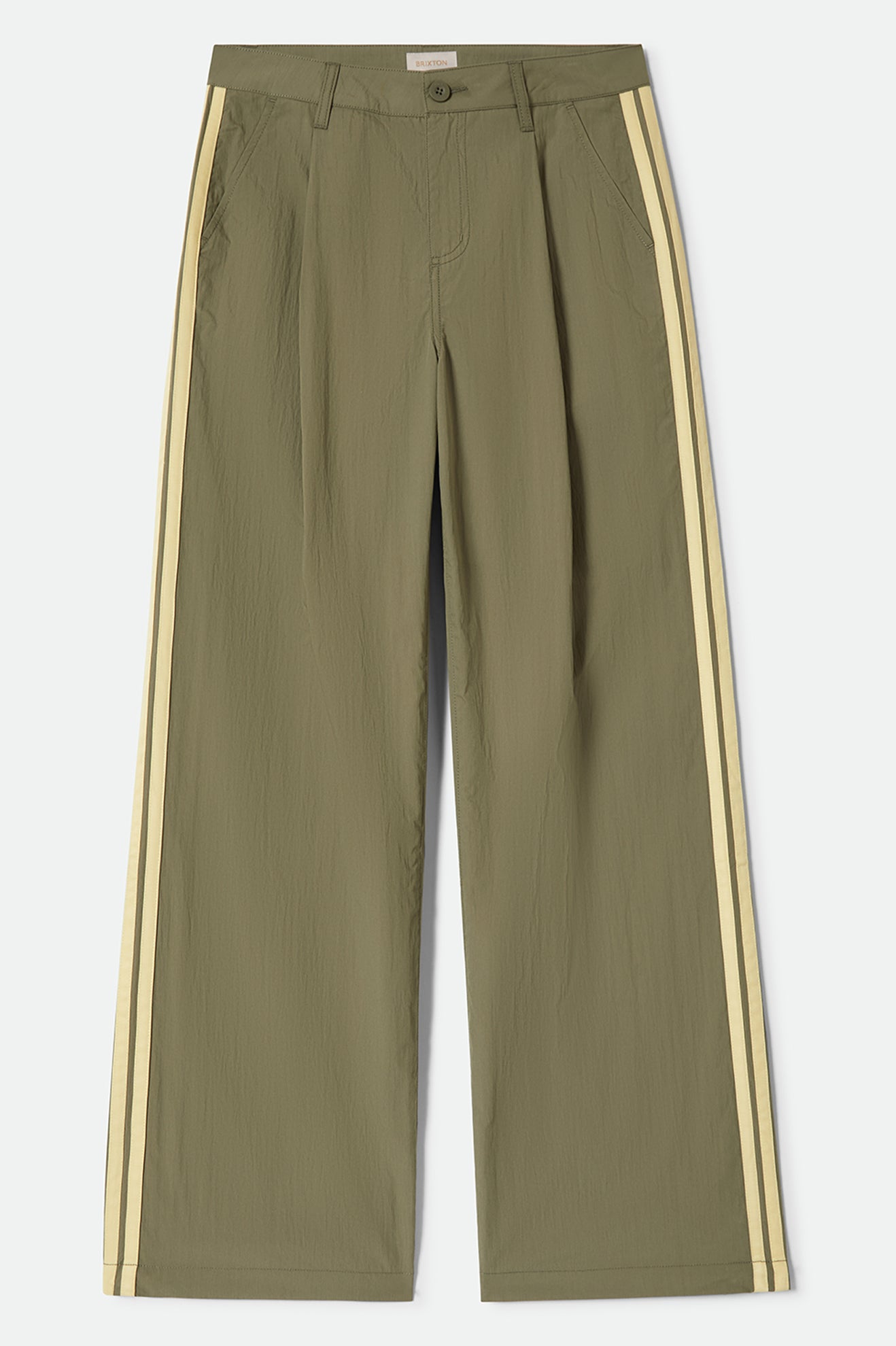 Brixton The Jane Lw Wide Leg Pant in OLIVE SURPLUS