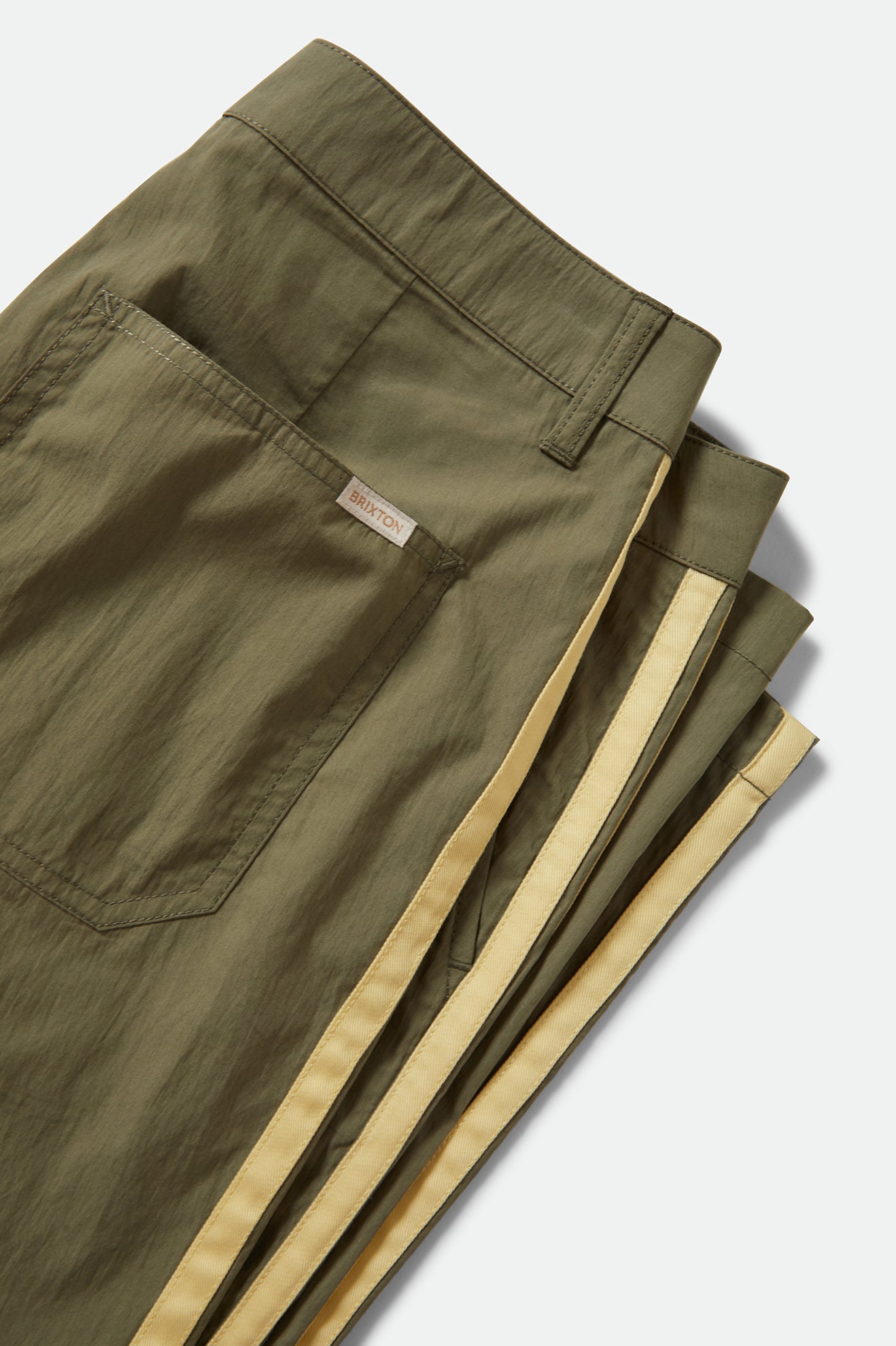 Brixton The Jane Lw Wide Leg Pant in OLIVE SURPLUS