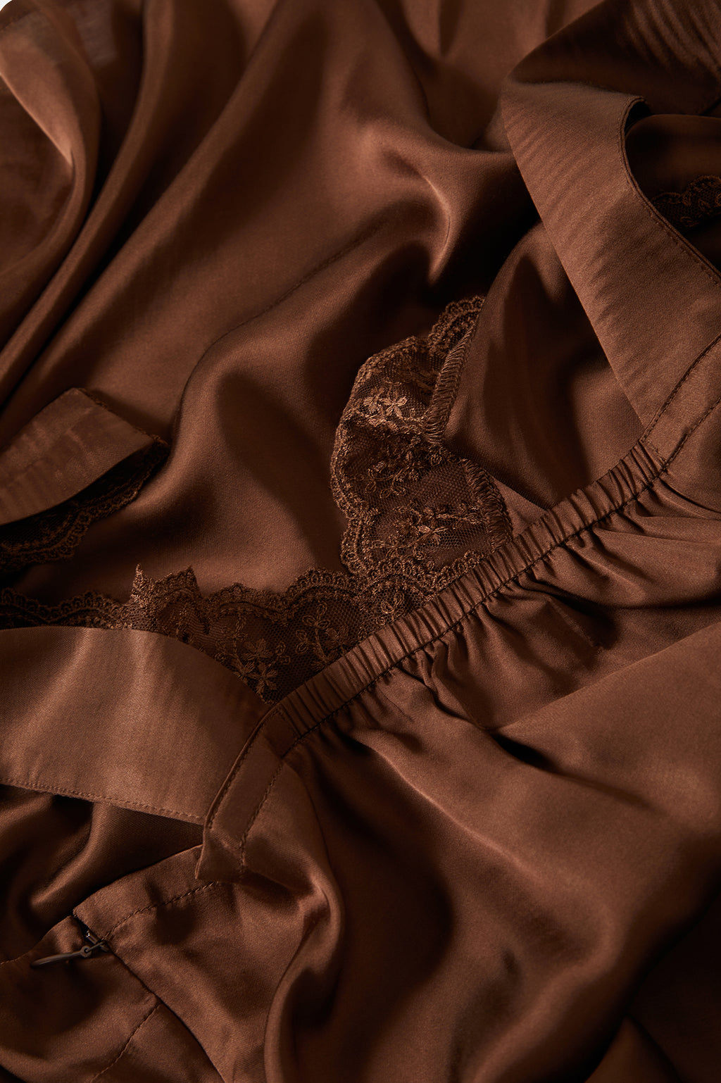 Brixton The Ridge Slip Dress in PINECONE BROWN