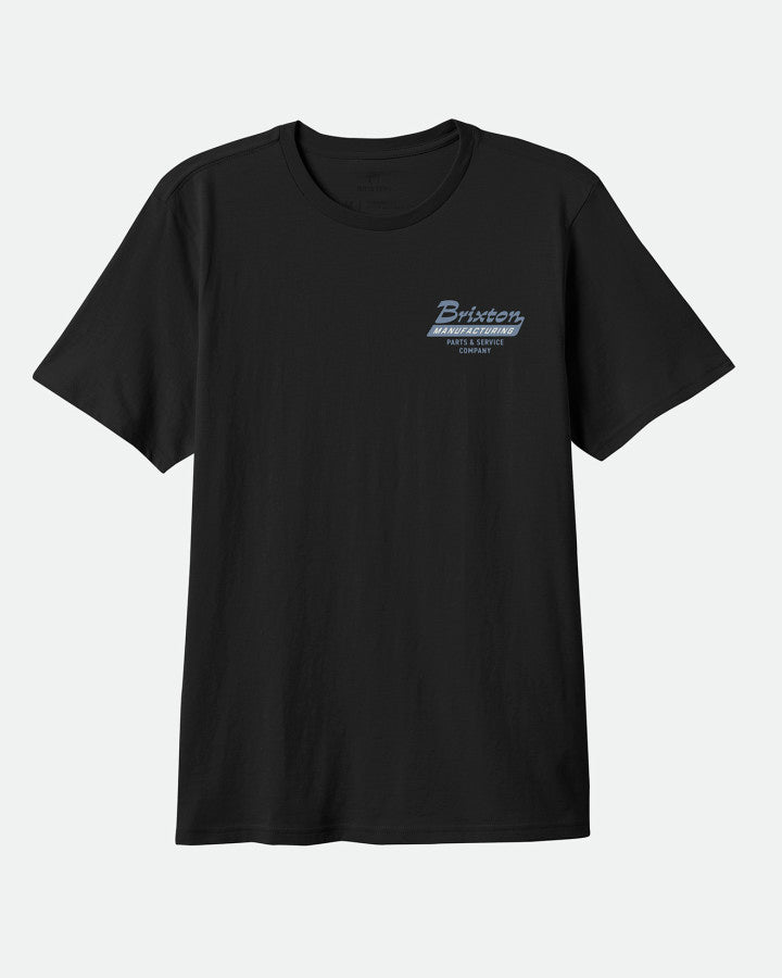 Brixton Township S/S Tlrt in BLACK/GREY BLUE