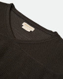 Brixton Varsity Football Mesh Tee in WASHED BLACK