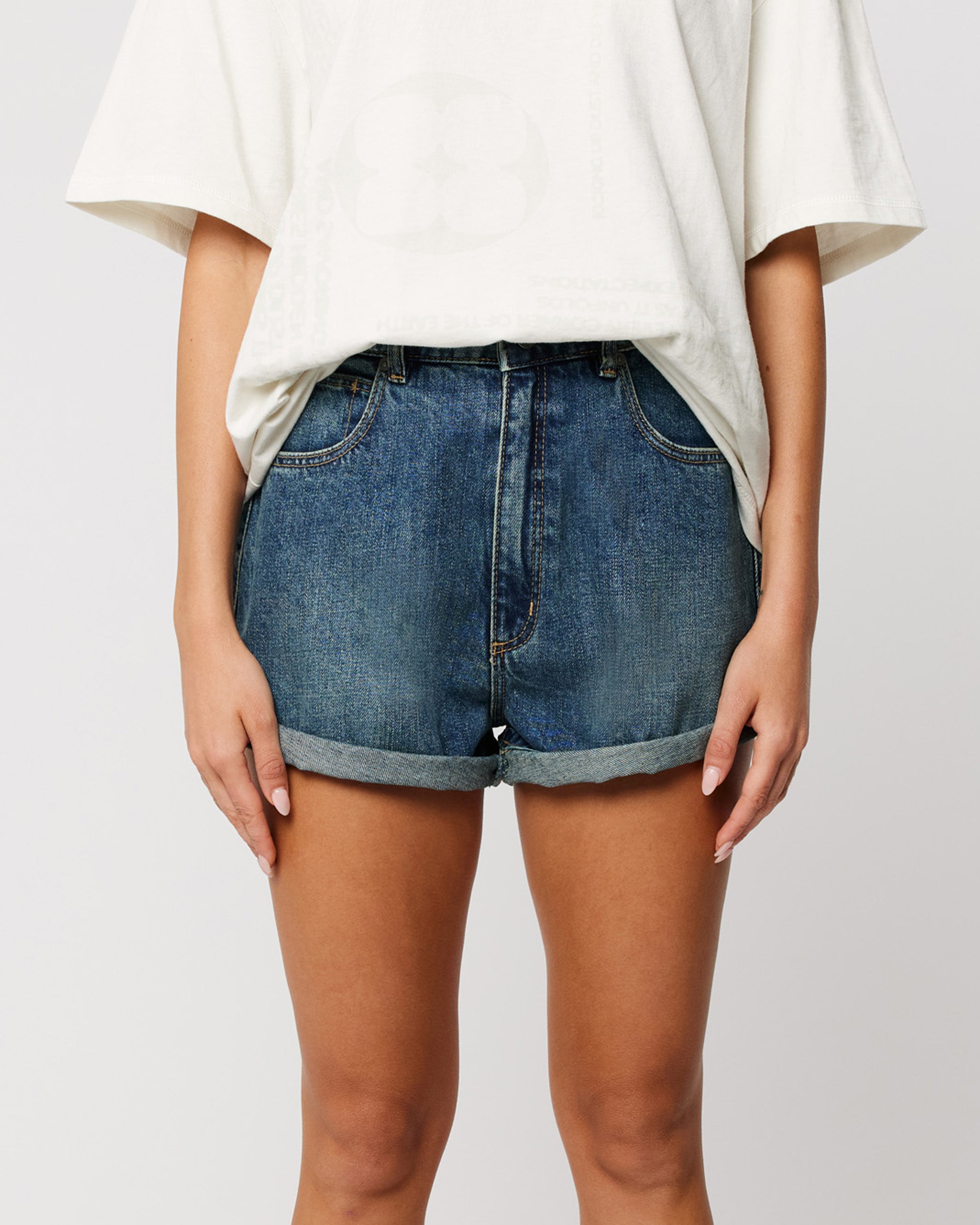 Abrand Jeans Venice Short Andy Turn Up in ANDY