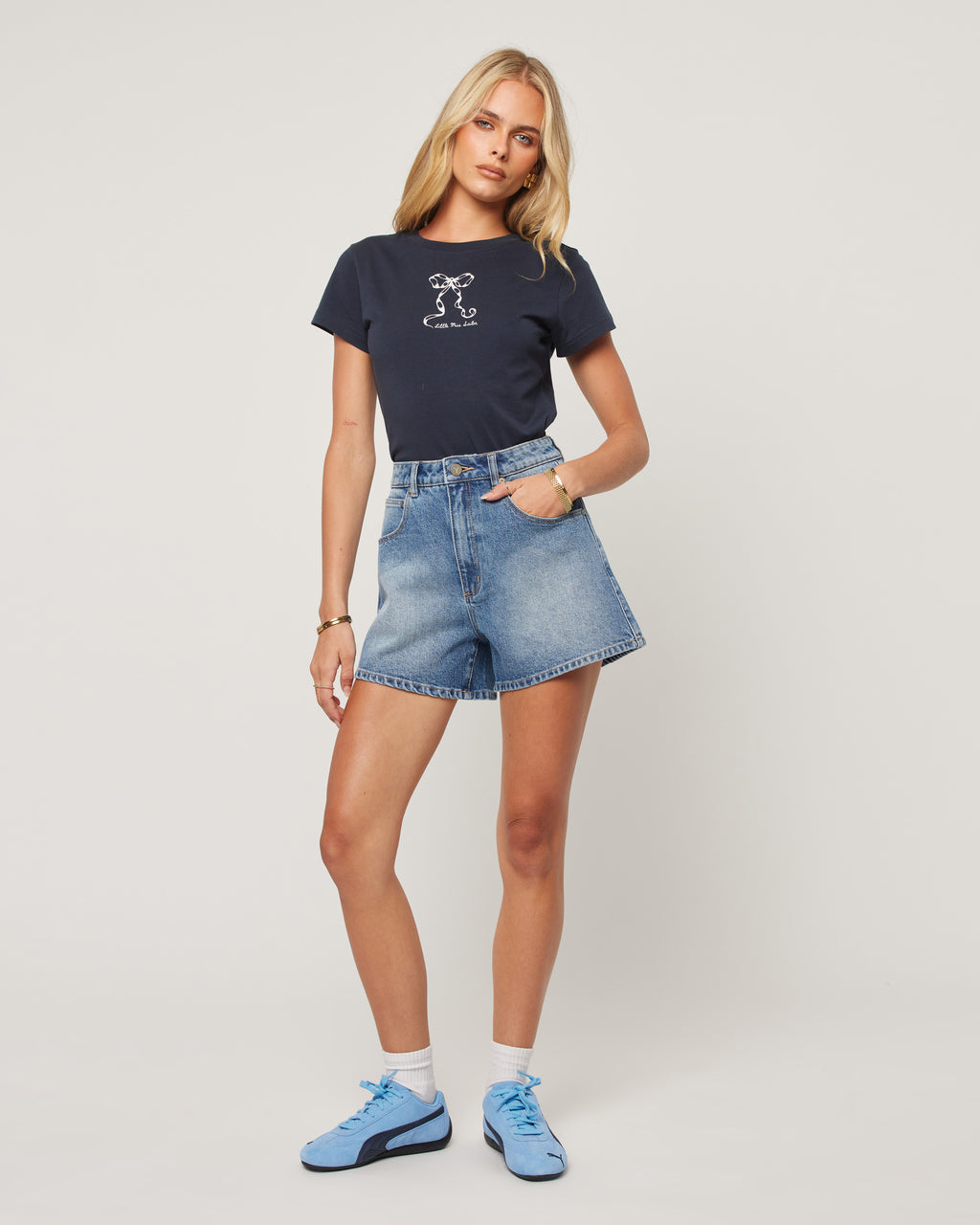 Abrand Jeans Venice Short Paloma in PALOMA