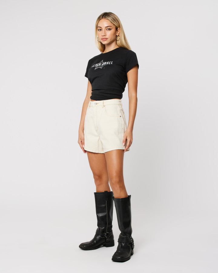 Abrand Jeans Venice Short Tofu in TOFU