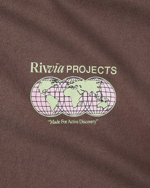 Rivvia Projects World Connection T-Shirt in BROWN
