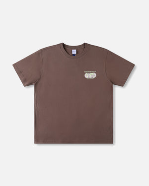 Rivvia Projects World Connection T-Shirt in BROWN