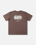 Rivvia Projects World Connection T-Shirt in BROWN