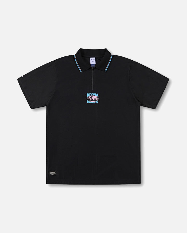 Rivvia Projects World Series Polo in BLACK
